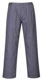 Antistatické nehorľavé nohavice do pásu PW FR36 sivé