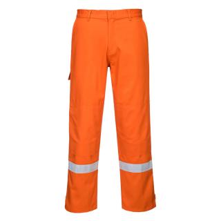 Antistatické nehorľavé nohavice FR26 Portwest oranžová
