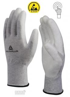 Antistatické pracovné rukavice VE702PESD DELTAPLUS