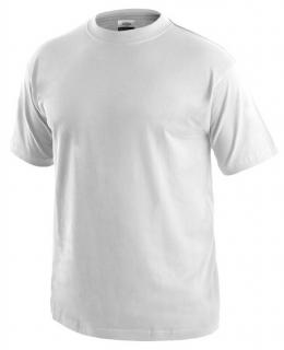 Bavlnené tričko DANIEL CXS 155g biele (+ nadrozmerné veľkosti)