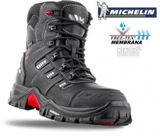 Bezpečnostná holeňová obuv VM 7190-S3 PORTLAND MICHELIN CELOROČNÁ v.39 ()