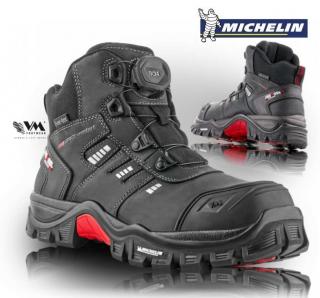 Bezpečnostná kotníková obuv VM 7130-S3 BUFFALO BOA MICHELIN CELOROČNÁ ()