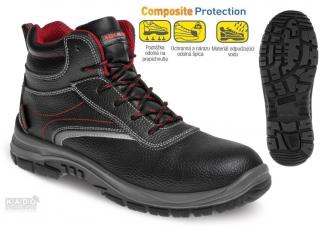 Bezpečnostná obuv ADAMANT NON METALLIC S3 HIGH (EN ISO 20345 -)