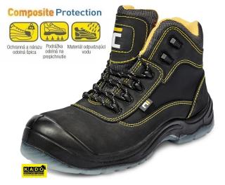 Bezpečnostná obuv ČERVA BK TPU MF S3 SRC kotník (EN ISO 20345)