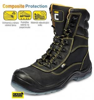 Bezpečnostná obuv ČERVA BK TPU MF S3 SRC poloholeňová (EN ISO)
