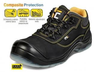 Bezpečnostná obuv ČERVA BK TPU MF S3 SRC poltopánky (EN ISO)