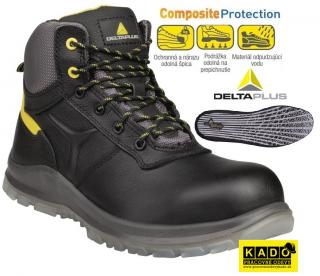 Bezpečnostná obuv CONCORDE S3 SRC DELTAPLUS čierno/žltá (EN)
