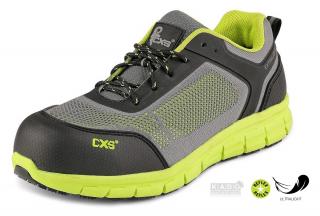 Bezpečnostná obuv CXS LAND FALSTER S1P čierno-zelená