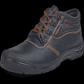 Bezpečnostná obuv DINKEL S3 SRA členok čierna dopredaj (EN ISO)