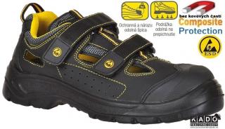 Bezpečnostná obuv-FC04 - Sandále ESD Tisza S1P Portwest (EN)