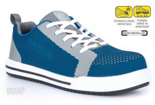 Bezpečnostná obuv - poltopánky ARDON FLYKER BLUE S1P (EN ISO)