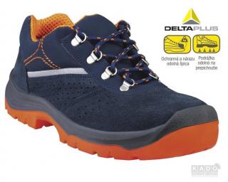 Bezpečnostná obuv RIMINI 4 S1P DELTAPLUS modrá/oranžová