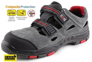 Bezpečnostná obuv - sandále PHYLLITE S1P CXS (EN ISO 20345 - S)