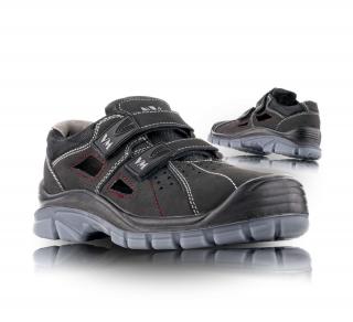 Bezpečnostná obuv VM LINCOLN 5115-S1 P sandal NON METALIC čierny ()