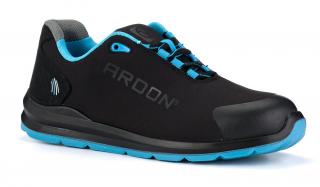Bezpečnostná softshellová obuv SOFTEX S1P ARDON čierno/modrá