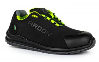 Bezpečnostná softshellová obuv SOFTEX S1P ARDON čierno/žltá