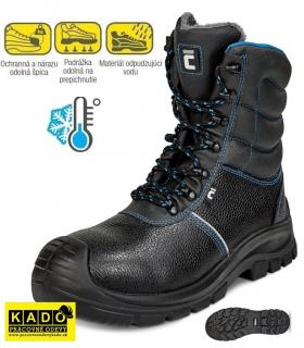 Bezpečnostná zateplená holeňová obuv RAVEN XT ANKLE S3 SRC