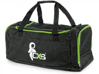 Cestovná taška CXS 75x37,5x37,5 cm čierno/zelená