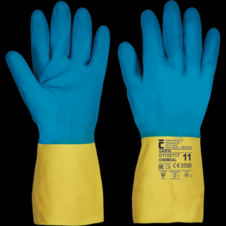 Chemické rukavice CASPIA CERVA + vírus
