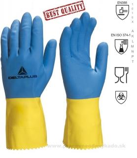 Chemické rukavice na vírus DUOCOLOR 330 DELTAPLUS (+ odolné)