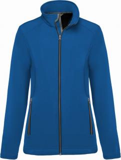 Dámska bunda 2 Layers Softshell Jacket Light Royal Blue