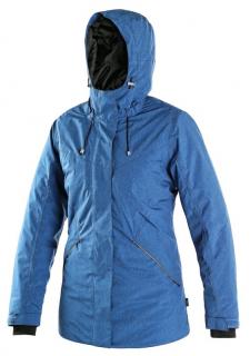 Dámska zateplená bunda CXS FARGO modrá dopredaj
