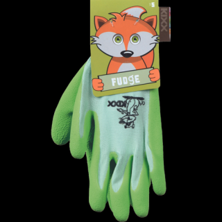 Detské pracovné rukavice FUDGE GREEN KIXX (DETSKÉ RUKAVICE)