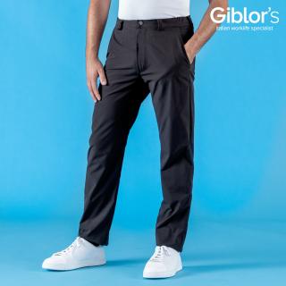 Elastické unisex nohavice Chris Giblors čierne