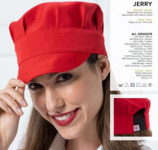 Kuchárska čiapka unisex JERRY Giblor´s rossini
