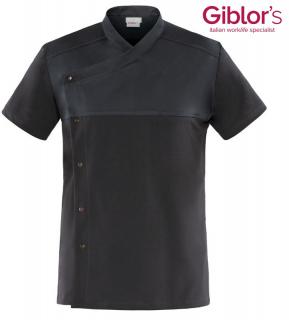 Kuchársky strečový tričko RONDON Lapo GIBLORS sivý