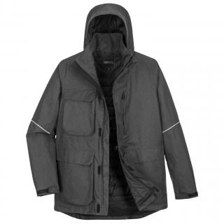 KX360 - Bunda KX3 Parka Portwest sivá