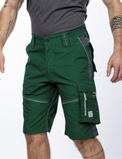 Montérkové šortky s odvetrávaním URBAN+ ARDON zelené (+)
