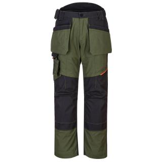 Montérkové strečové nohavice T702 WX3 PORTWEST zelené