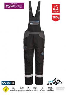 Multinormové strečové pracovné nohavice FR405 s trakmi - WX3 FR Portwest