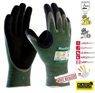 Neporezné Pracovné rukavice ATG MAXICUT OIL 34-304