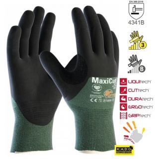 Neporezné Pracovné rukavice ATG MAXICUT OIL 44-305