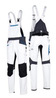 Nohavice s náprsenkou Slim Fit ARDON®4Xstretch® biele