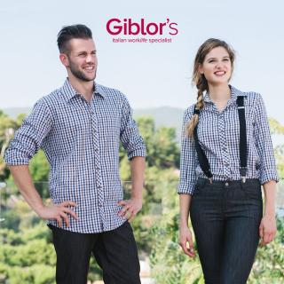 Pánska bavlnená SlimFit košeľa BORIS GIBLORS