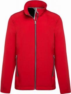 Pánska bunda 2 Layers Softshell Jacket červená