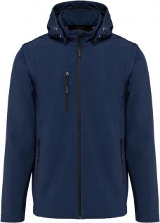 Pánska bunda Kariban Softshell Jacket 2v1 navy