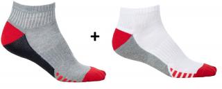 Ponožky ARDON DUO RED, 2 páry v balení DOPREDAJ