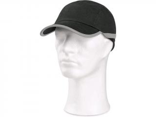 Pracovná bezpečnostná čiapka CRAN CXS čierna