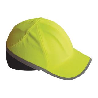 Pracovná bezpečnostná čiapka HI-VIS PW79 žltá/tm. modrá
