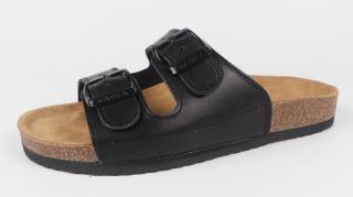 Pracovná obuv BAREA - zdravotné ortopedické šľapky 030048 čierne ()