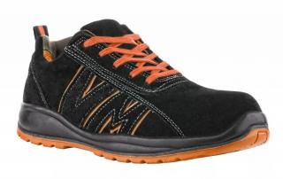 Pracovná obuv-poltopánky 2135-O1 TOKIO VM čierno/oranžové