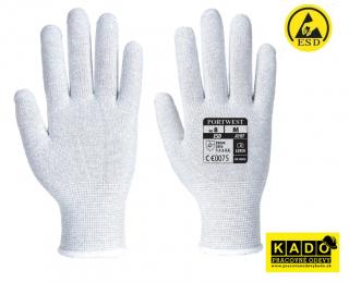 Pracovné antistatické rukavice A197 ESD PORTWEST (Bez)