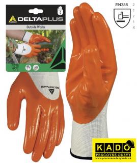 Pracovné nitrilové rukavice DELTAPLUS DPVE715