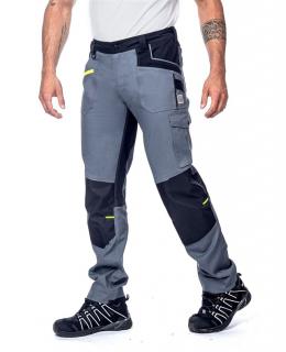 Pracovné nohavice do pása Slim Fit ARDON®4Xstretch® sivé