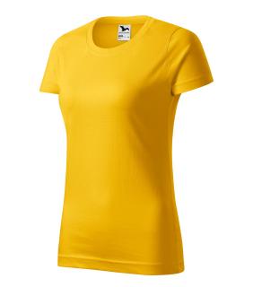 Pracovné odevy - 134 Tričko dámske Basic malfini 04 žltá