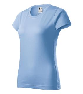 Pracovné odevy - 134 Tričko dámske Basic MALFINI 15 nebeská modrá
